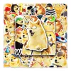 10/50Pcs Funny Dog Meme Stickers for Laptop Skateboards Luggage Phone Children's Toy Waterproof Cute Kids Sticker Decal Packs