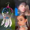 Silicone Mould Kit Dreamcatcher Mould Pendant Feather Mold Epoxy Casting Earring Mold Suitable for DIY Jewelry Keychains