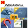 Карты оригинальная карта памяти Kodak 128GB U3 4K Micro SD Card 256 ГБ SDHC UHSI C10 A1 V30 512GB TF Trans Flash MicroSD с адаптером