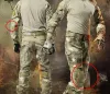 Armée militaire Tactique Protecteur Genou Support Sports Accessoires de chasse Airsoft Combat BDU Pantalons BDU Airsoft