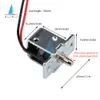 DC 12V 0.4A 0.5A Mini Long Upper Cover Slope Solenoid Lock Electric Control Switch Locks for Small Cabinet Doors Boxes