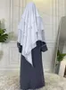 Vêtements ethniques Hijab Cap Abayas musulmanes pour femmes Prayer arabe Carf Islamic 3 couches châles complexe couverture de tête enveloppe d'hiver Khimar