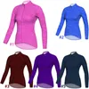 Long Sleeve Cycling Jersey for Women, Lady Bicycle Shirt, MTB Sport Shirt, Motocross Mountain Road Maillot, Jacket, Bike Clothes