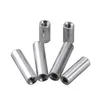 10pcs m3 colonna d'argento in alluminio m3*6/8/10/12/10/20/25/30/35/37/40/50 mm Vidie di spaziatura rotonda in alluminio.