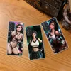 FF14 Fantasy Tifa Phone Case For Galaxy S23 S20 FE S21 Plus Samsung S24 S22 Ultra TPU Pattern S10 S10E S9 S8 S7 Edge Cover Soft