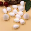 50pcs DIY Craft blanc Drop Flower Staming Modeling Polystyrène Styrofoam Boules en mousse pour les cadeaux de fête de mariage de Noël décoration