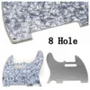 1pcs TL Style Guitar Pickguard 3 Ply 8/10 Hole with Screw For TL Electric Guitar 12 Coloer