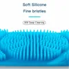 60cm Silicone Bath Body Brush Scrubber Towel Unisex Back Cleaning Shower Strap Body Wash Scrubber Belt for Women Men Exhausting