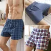 Grote onderbroek Pyjama Bottoms Thuis Home High Taille Allo Pants Plus Size Boxer Slips voor mannen katoenen broeks All Highwaisted Boxers 240410