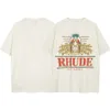 RHUDE Shorts femmes Designer T-shirt Femmes Designer Femmes Vêtements Panneaux de survêtement