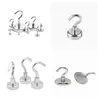 N42 Magnetic Hook Strong Neodymium Fishing MAGNET Holder NdFeB Pot Magnet Hooks Dia 16mm-60mm