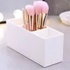 Storage Boxes Transparent Table Acrylic Makeup Organizers Nail Art Brush Holder Skincare Cosmetics Bathroom Box Brushes Case