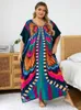 Summer Plus Size Causal Batwing Sleeve Kaftan Maxi Dress for Women Outfit Evening Moo Dresses Q1342 240410
