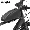 Giyo regntät cykelväska Front Frame Cykelrör Bag Mountain Road Bike Triangle Påsar Panniers Cycling Carrier Bag For Bicycle