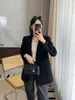 Women's Suits Women 2024 Spring And Summer Commuting One-button Slim-fit Triacetate Blend Blazers