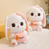 En gros de 30 cm coeur étreignant les jouets en peluche de lapin grand lapin à l'oreille de poupée poupée somnifère fille somnifère poupée