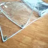 Tewango 99% transparent extérieur en PVC Soft Plun Cover imperméable Film de serre en serre