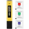 Digital pH / TDS / EC Meter Tester Termometer Vattenrenhet Filter Hydroponic för Aquarium Pool Water Quality Monitor Tool