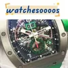 Watch Automatic SuperClone KV Factory RM11-01 Time Flight Jump 50x42.7mmCarbon fiber sapphire Ship By Fedex420K5D3Z5D3Z