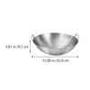 PANS 1PC FRYTING HOMARE FRYING WOK BINAURAL CONUZIMENTO POT243D