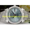 Store361 Nouveau arrivée Watch Platinum 40 Président Glacier Diamond 228396214S