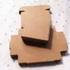 100pcs Boîtes-cadeaux Aircraft Kraft Paper Aircraft