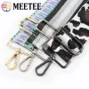 5pcs Meethe 16-50 mm Metallbeutel Schnallen Kohlenhydrate Hummer Hummerverschluss Schnapphaken Schlüsselketten-Gurt Clip Leder-Hardware-Zubehör