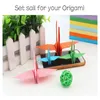 50 PCs/bolsa pérolas flash origami DIY Marco de origami de origami decoração de joias de jóia criativa mil guindastes de papel origami