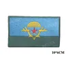 3D broderi patch ryska Ryssland Patrooper armé taktiska militära lappar emblem applikationer broderade gummimärken