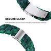 STOCKES DE TROUPE RESIN POUR SAMSUNG GALAXY WATCH 3 41 42MM Active 2 40 44mm 20 mm Remplacement de la bande de montre Huawei GT2 42 Bracelet Watch