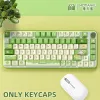 Accessoires Keycaps de thème original Keycap d'anime de profil de cerise pour clavier mécanique de disposition français / espagnol / allemand / coréen / japonais avec ISO