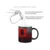 Tazas guerreras Silhouette Magic Mug BSKT-226 SUBLIMACIÓN Tumblers Regalos personalizados Tazas de cerámica Copas Campo Cambio de color Anime 240410