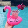 3pcs Hawaii Tropical Flamingo Drink Drinkder Party Supplies Flamingo Cup Holder Party Party Phone Stand Sected