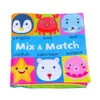 Éco-Friendly Baby Baby Toy Fabric Soft Fabric Livre en tissu lavable Multifinection pour préscolaire