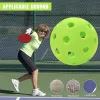 Bolas de pickleball ao ar livre, 40 buracos para esporte de pickleball, bolas de picklebras de alta visita, picklball de treinamento padrão da USAPA