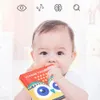 8st Baby Soft tygböcker på engelska Set Early Learning Education Toys Washable Books Interactive Toys for Kids Tyst bok