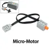 Módulo de grupo de energia Mini Motor Micro-Motor Blocks Bricks de carro Motor PF Brinquedo técnico para C61018 C61019 Peças de alta tecnologia