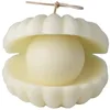 Pearl Shell Shaped Silicone Candle Mold 3D Aromaterapi Seashell Soap Cake Baking Handgjorda aromaterapi Sojan Vaxljusformar