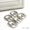 Zmasey Metal Shoes Facs Buckles 10pcs/Lot 18*22mm حزام حزام ديكور دبوس دبوس الدبوس حزام حزام المشبك ملحقات خياطة الجلود DIY