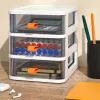 WBBOOMING Multi-couche Drawer Plastic Office Storage Small Box and Bin Desk Finition Artefacts PAPELERY SURDRY Organizer