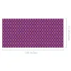 130 * 220cm nappe en or violet arabe