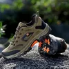 Casual Shoes Autumn And Winter Leisure Non-slip Hiking Outdoor Plus Velvet Sports Men's Large Size Running