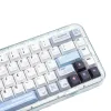 Akcesoria 143 Keys Cap Cap Programator Keycaps Profil PBT 3U 2.75U 6.25U SUBLIMATION MECHANICAL CLEYBAPS 7U Spacebar