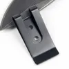 2st/ Metal Belt Clip Black Coated Holster Clamp Buckle Spring Hook For Bag Leather Kydex Mante Pouch DIY