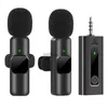 Mikrofony Mikrofon Lavalier K9 Bezpośrednie strumieniowanie dla telefonów z Androidem Odpowiednie 3,5 mm 1-in-1 lub 2-w-1q