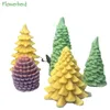 Christmas Tree Aromatherapy Candle Mold for Candle Making Supplies DIY Handmade Santa Claus Plaster Gypsum Soap Silicone Mold