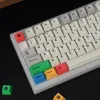 Accessoires GMK -Klon Red Green Keycap Light Ligh Cherry Profile Dyesub PBT benutzerdefinierte Persönlichkeitstaste für mechanische Gaming -Tastatur