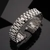 Bands de montres Bandle de bande en acier inoxydable 20 mm 17 mm Accessoires de bracelet de remplacement pour Oyster Perpetual243o