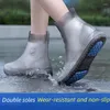 Hausschuhe wasserdichte Schuhabdeckungen Silikon Anti-Rutsch-Regenstiefel Unisex Sneakers Protektor für Regentag im Freien wiederverwendbare Schuhe Abdeckung