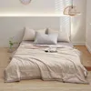 Blankets Breathable Thin Quilt Blanket Soft Quilt Blanket Comfortable Lightweight Summer Sofa Quilt Bed Cover for Hot Sleepers